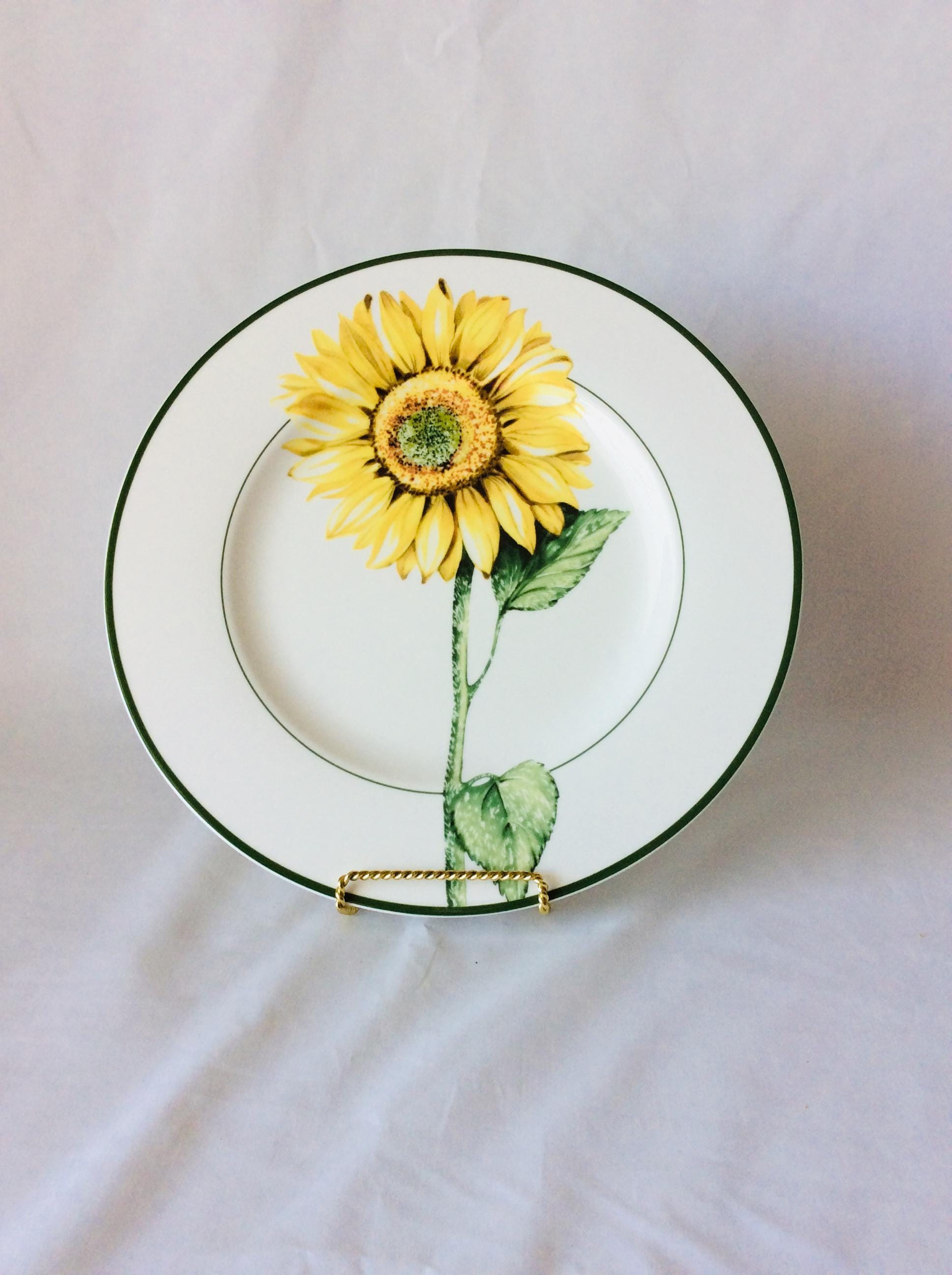 Villeroy & Boch Flora Home and Garden Sunflower Dinner Plate 10 1