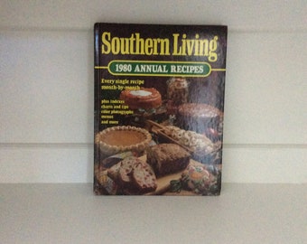 Vintage 1980 Southern Living Annual Recipes Cookbook from Oxmoor House VintageFindsFound