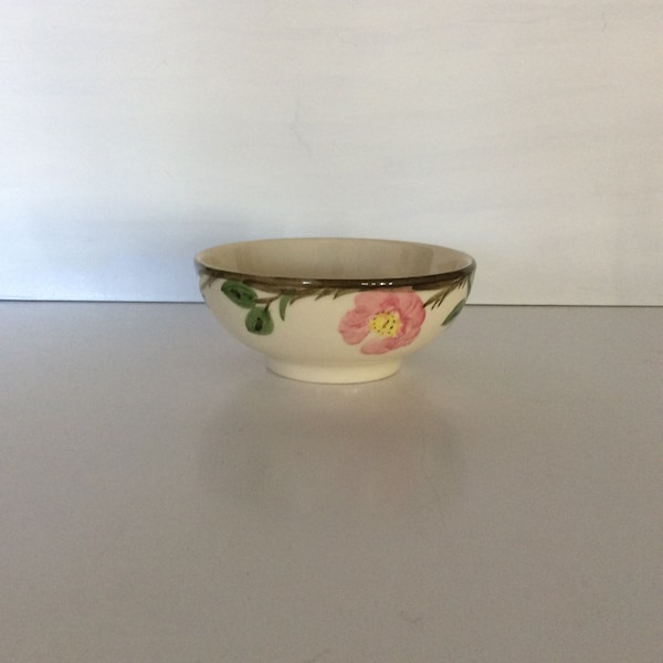 Franciscan Desert Rose Oatmeal Bowl Straight Foot Made in USA Replacement Discontinued VintageFindsFound