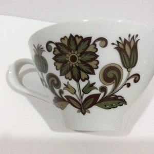 Noritake September Song Cup and Saucer Set of 4 Made in Japan Replacement Discontinued VintageFindsFound CookNServe