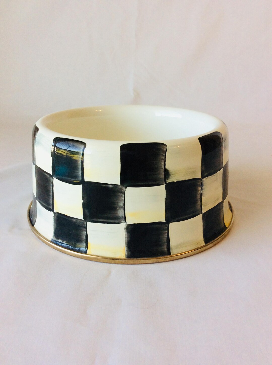 Mackenzie Childs Dog Bowl