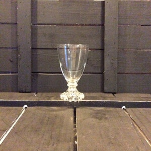 Anchor Hocking Berwick-Boopie Clear Juice/Wine Glass Made in USA Replacement Discontinued VintageFindsFound