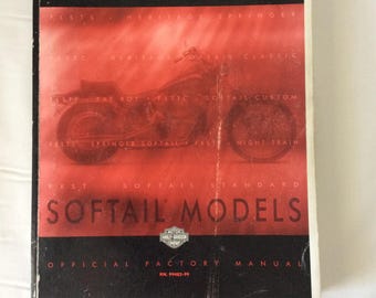1999 Harley-davidson Service Manual Official Factory Manual Part
