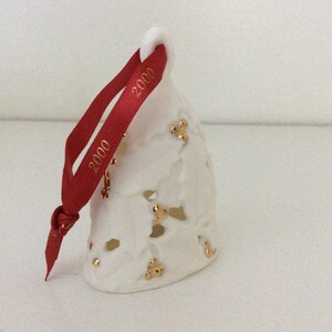 Hallmark Keepsake Ornament "Holly Berry Bell" Dated 2000 Fine Porcelain VintageFindsFound image 4