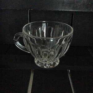 Anchor Hocking Colonial (Punch Set) Punch Cup Made in USA VintageFindsFound Panel Design Vintage image 7