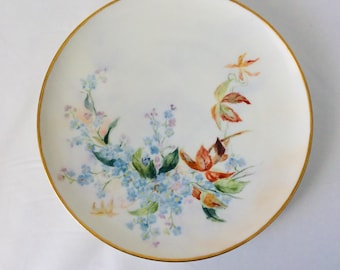 Haviland ハンドペイント ディナープレート フランス 交換用 コレクター 廃盤 VintageFindsFound ディスプレイピース