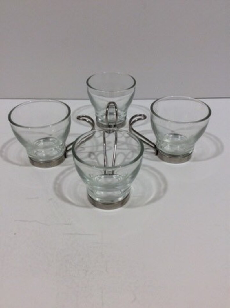 Set of 4 Vintage Bormioli Rocco Espresso Cups in the Oslo Etsy