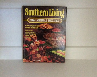 Livre de recettes annuel Southern Living 1984 d'Oxmoor House VintageFindsFound