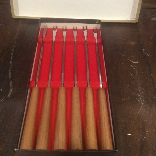 Fondue Forks Etsy