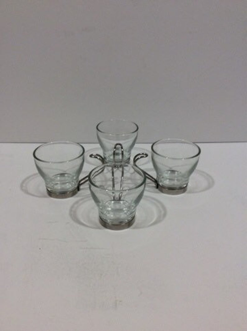 Set of 4 Vintage Bormioli Rocco Espresso Cups in the Oslo Etsy