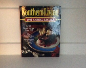 Millésime 1993 Southern Living Annual Recipes Book d'Oxmoor House VintageFindsFound