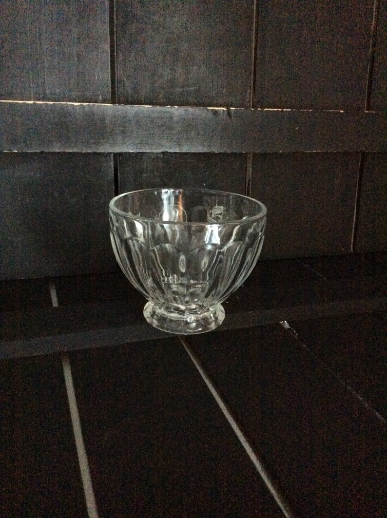 Anchor Hocking Colonial (Punch Set) Punch Cup Made in USA VintageFindsFound Panel Design Vintage image 3