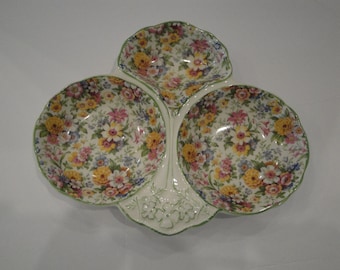 Royal Adderley Game Bird ファインボーンチャイナ 装飾トレイ