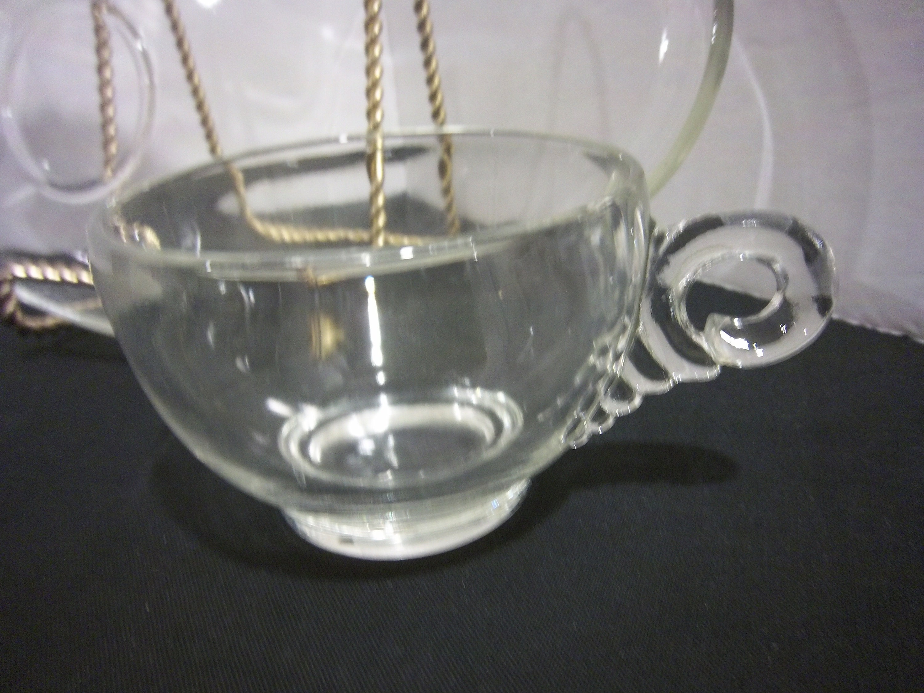 ヘーゼル アトラス「Parti-Ade」スナックセット クリアガラス 4個