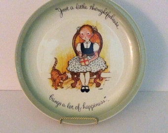 Vintage Holly Hobbie Collectors Edition Plate by American Greetings Made in the USA Discontinued Retro Collectible Plate VintageFindsFound