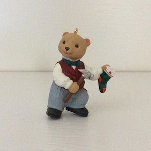 Hallmark Keepsake Ornament &quot;Papa Bearinger&quot; From The Bearingers 1st in a Collection of Four Ornaments Handcrafted VintageFindsFound Vintage