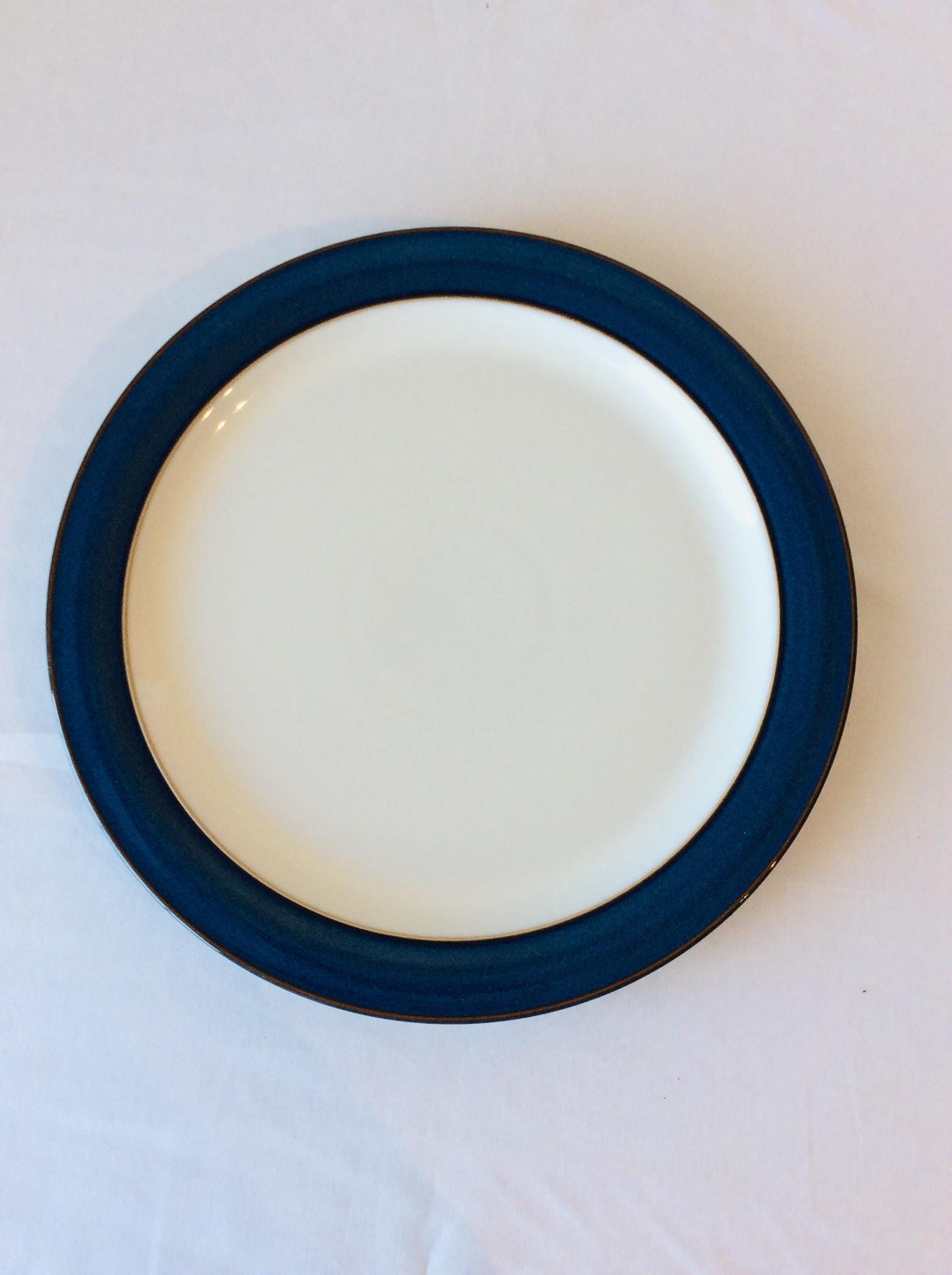 新品 イングランド製 DENBY 陶器製オーブン皿 サラダボウル 赤青
