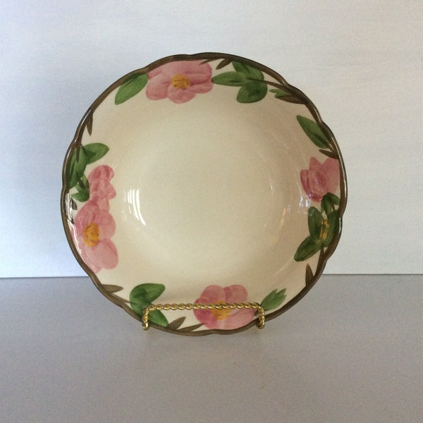 Vintage Franciscan Desert Rose 8" Round Vegetable Bowl Made In England Replacement Discontinued VintageFindsFound Spring Tablescape
