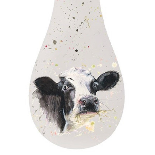 Bree Merryn Clover Cow Kitchen Spoon Rest Home dining decor