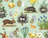 20 x Paper Party Napkins Easter Time Green by Ambiente party BBQ or social gathering decoupage