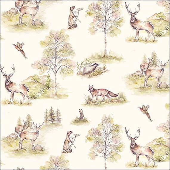 20 Paper Party Napkins Proud Deer Pack of 20 3 Ply Tissue Serviettes Animals