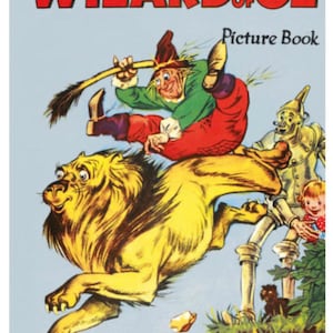 Zauberer von Oz Grußkarte & Umschlag FREE UK POSTAGE