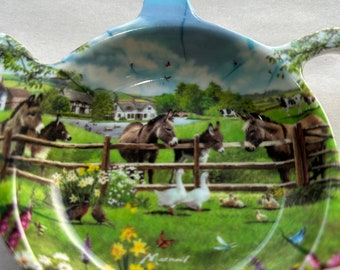 On The Farmyard Tea bag Tidy Dining Decor FREE UK Postage