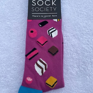 Liquorice Allsorts SOCK SOCIETY Light Purple Ankle Socks Adult One Size Fit All