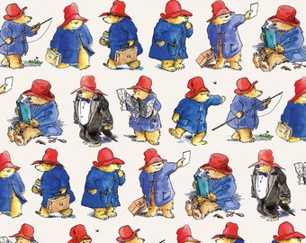 Paddington Bear 1 x Folded Sheet Gift Wrap - Wrapping Paper FREE UK Postage