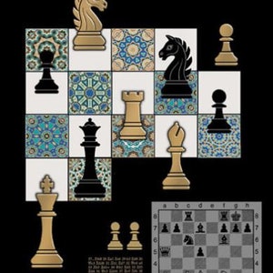 Chess Bug Art Greetings Card Jewel Design Geburtstagskarte FREE UK PORTO