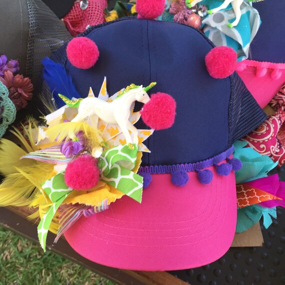 unicorn ball cap