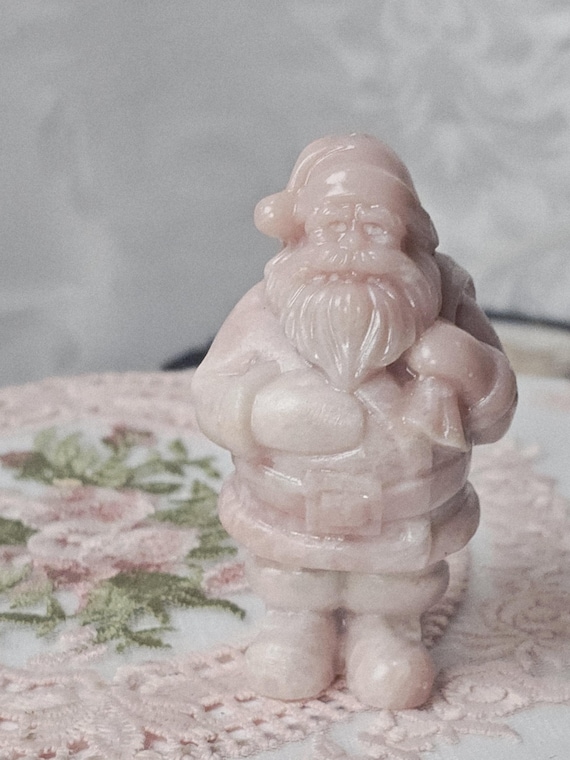 Pink Opal Santa , Pink Opal, Pink Santa , Christmas Decoration