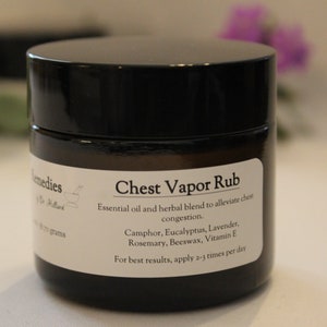 Chest Vapor Rub