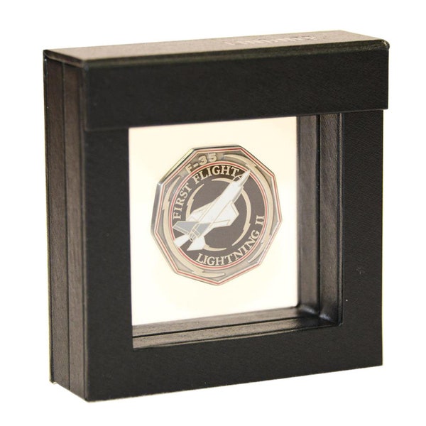 3D Coin / Chip Frame 3x3x1 - Challenge Coin Casino Chip Medal Lighter Photo Collectible