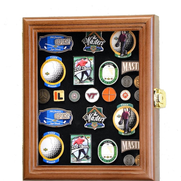 Golf Ball Marker Display Case Etsy UK
