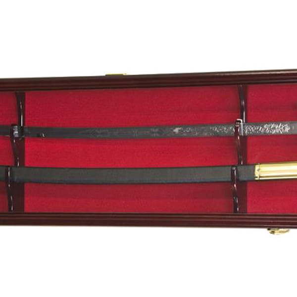 1-2 Sword & Scabbard Display Case Swords Military Navy Japanese Civil War Samurai