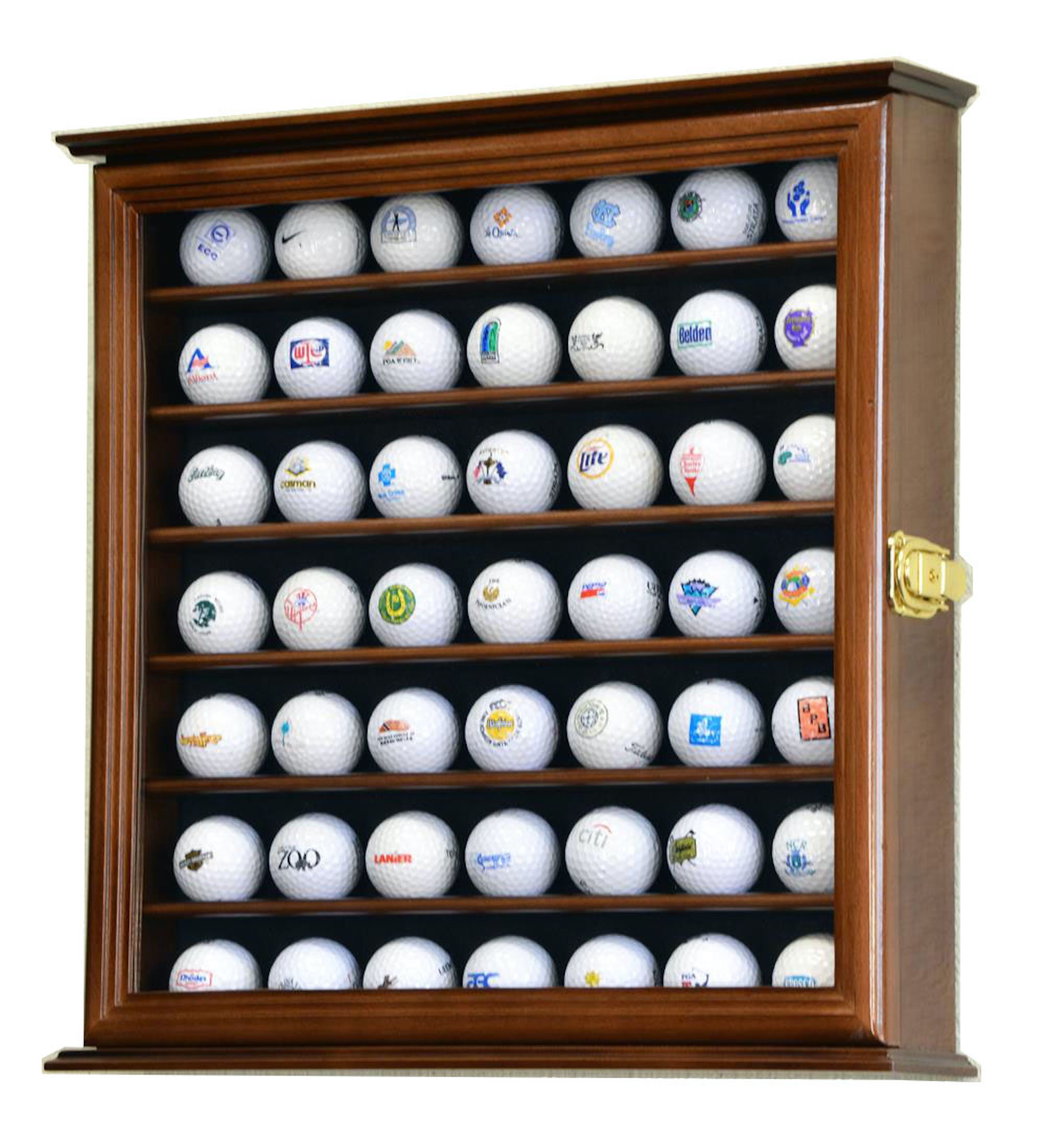 49 Golf Ball Display Case Wall Rack Holder W/98 UV Etsy Canada