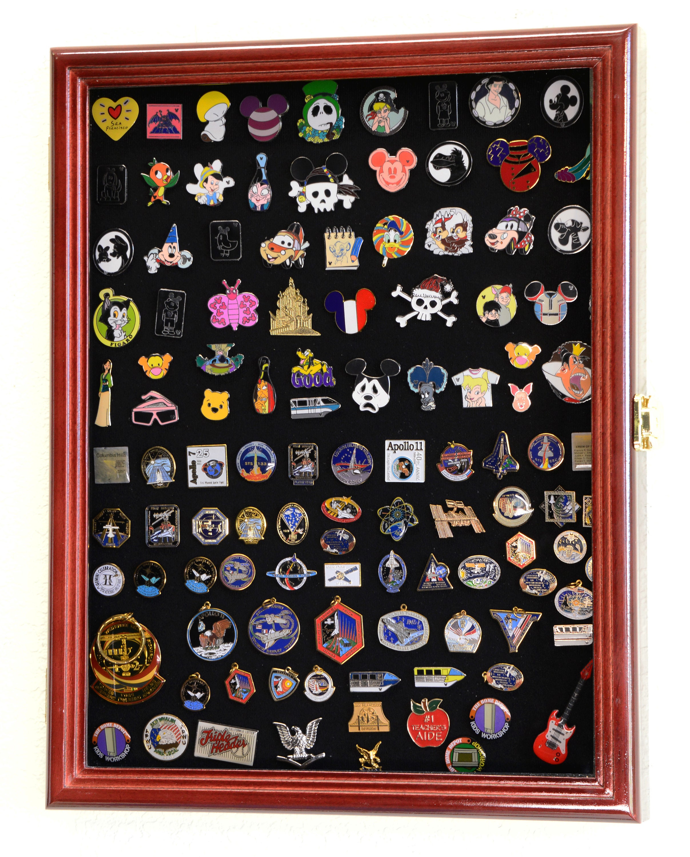 Lapel Pin Pins Display Case Wall Rack Holder Disney Etsy