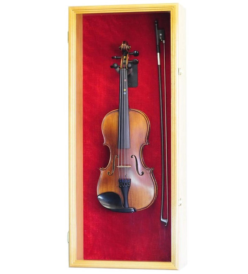 Violin Display Case Wall Rack Hanger for Instrument Etsy