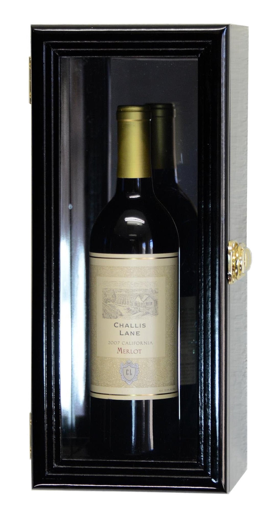 Buy Single Wine Champagne Bottle Display Case Mirrored Wall Cabinet (fits  All Sizes) Online in India