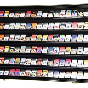 138 Lighters Display Case - Wall Displaying Cabinet Lighter Shadowbox w/ 98% UV Protection - Lockable