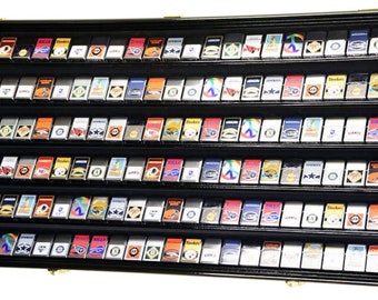 138 Lighters Display Case - Wall Displaying Cabinet Lighter Shadowbox w/ 98% UV Protection - Lockable