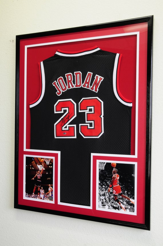 XL Double Matted Custom Framed Jersey 