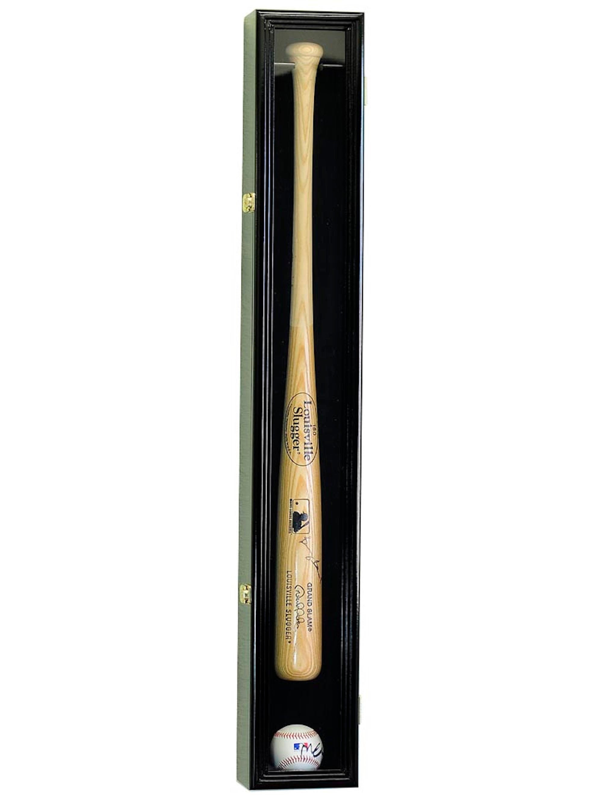 Metal linje Ledelse Mesterskab 1 Baseball Bat Display Case Cabinet Holder Wall Rack W/98% UV - Etsy