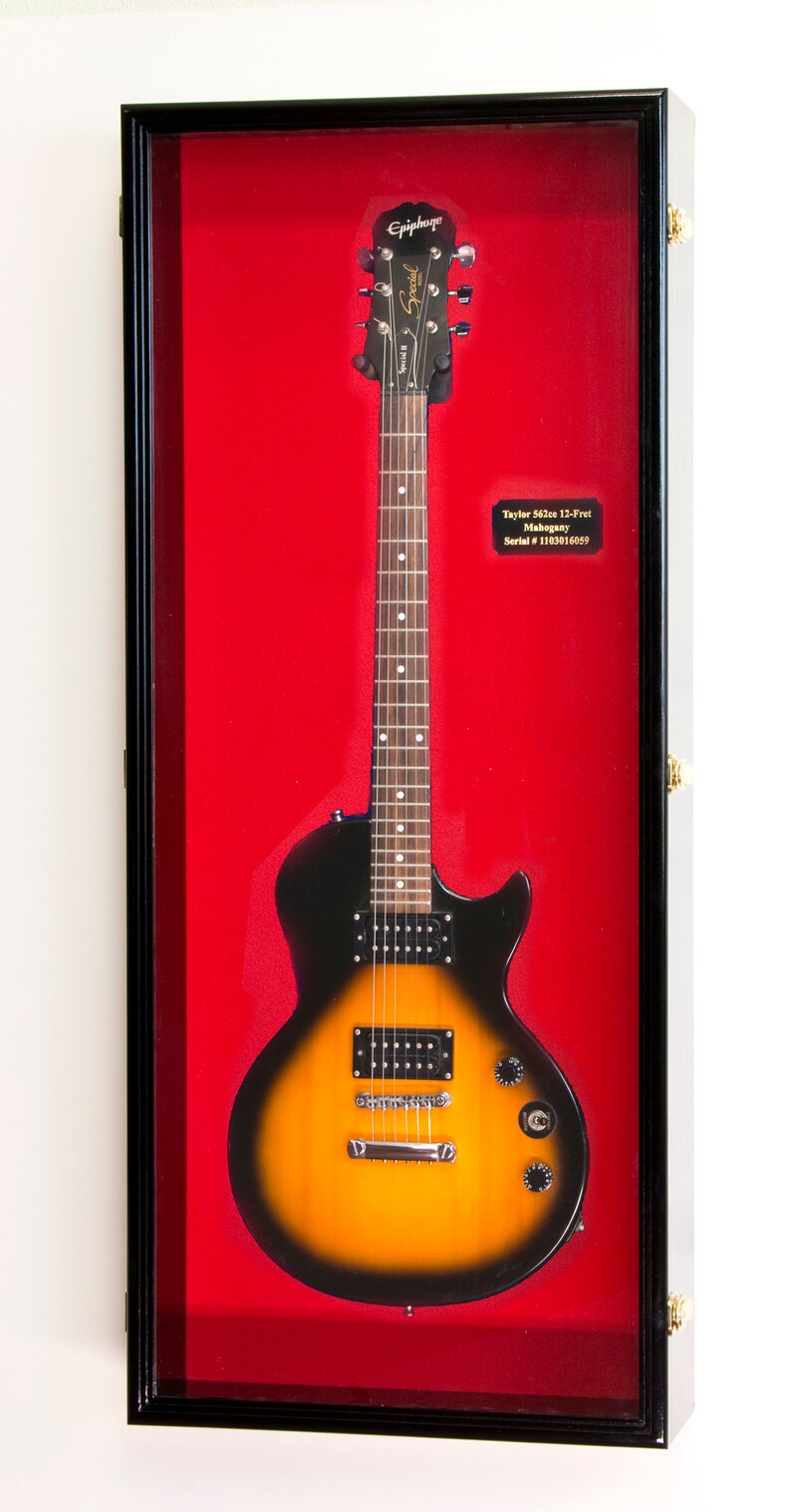 Guitar Display Case Wall Rack for Fender Bass Acoustic Etsy