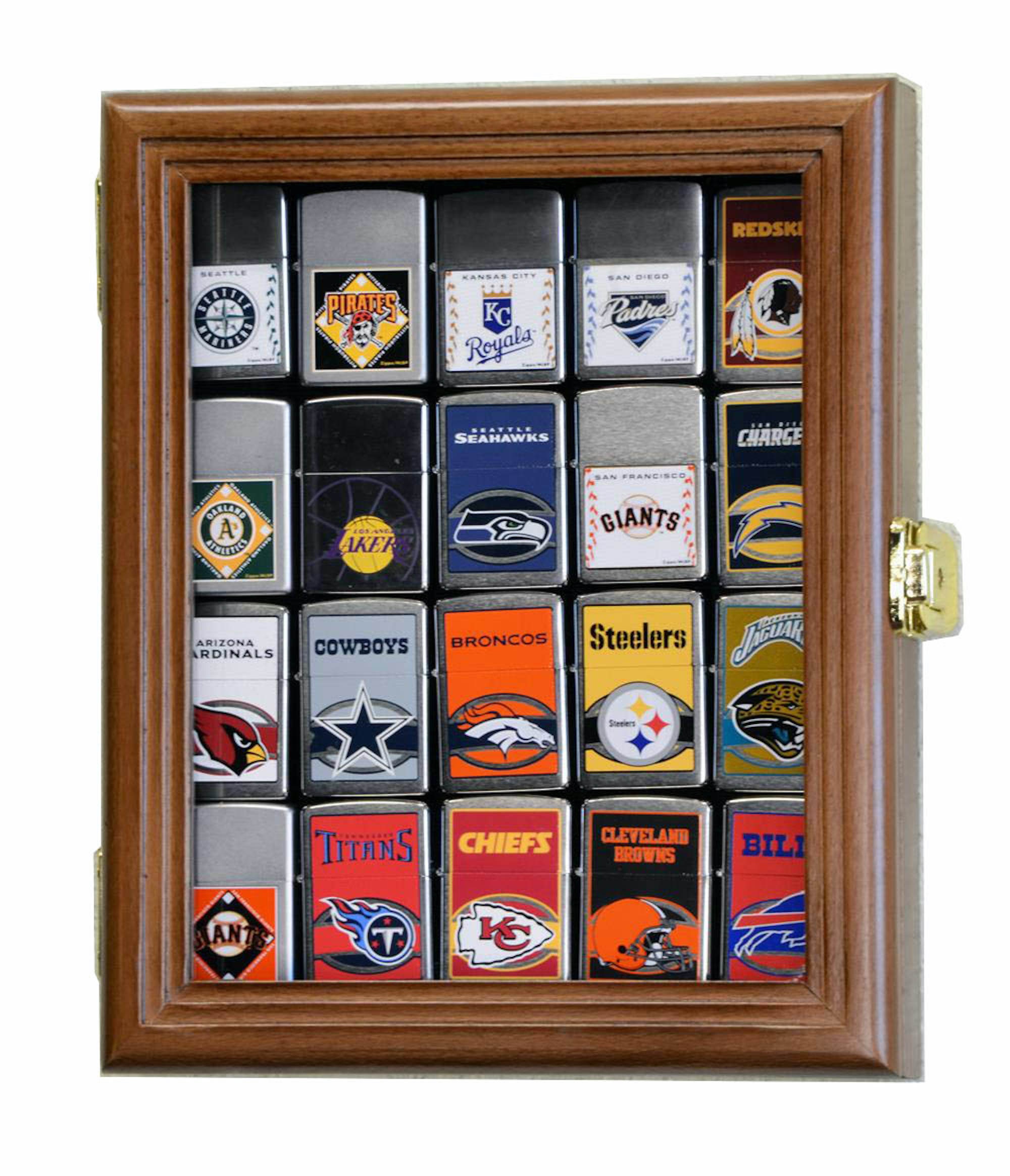 Display Case for 20 Zippo Lighters Wall Displaying Etsy