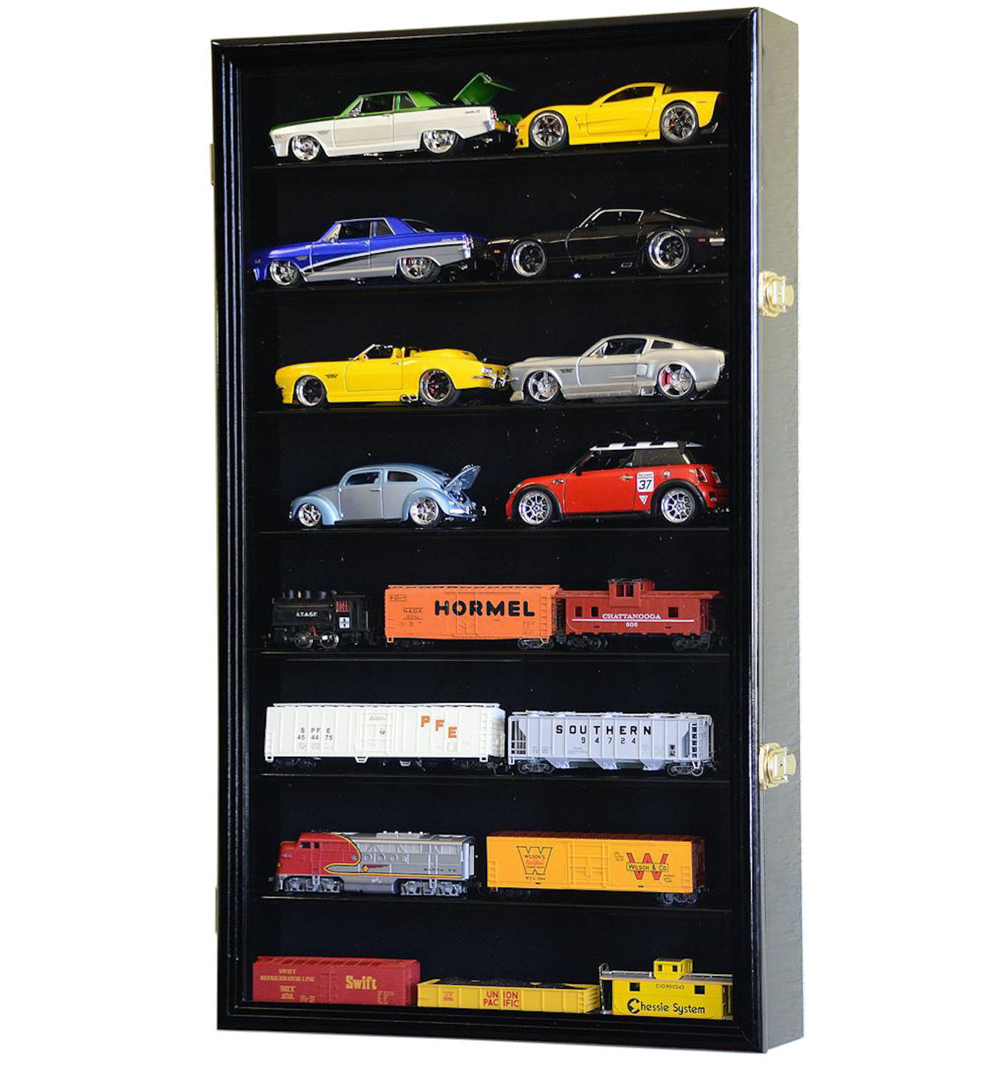 Jo-Han Sho Case, display case for 1/24 1nd 1/25 scale cars, SC-1, open,  complete 