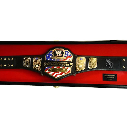 Wrestling Belt 54 Display Case W/98 UV Acrylic Etsy