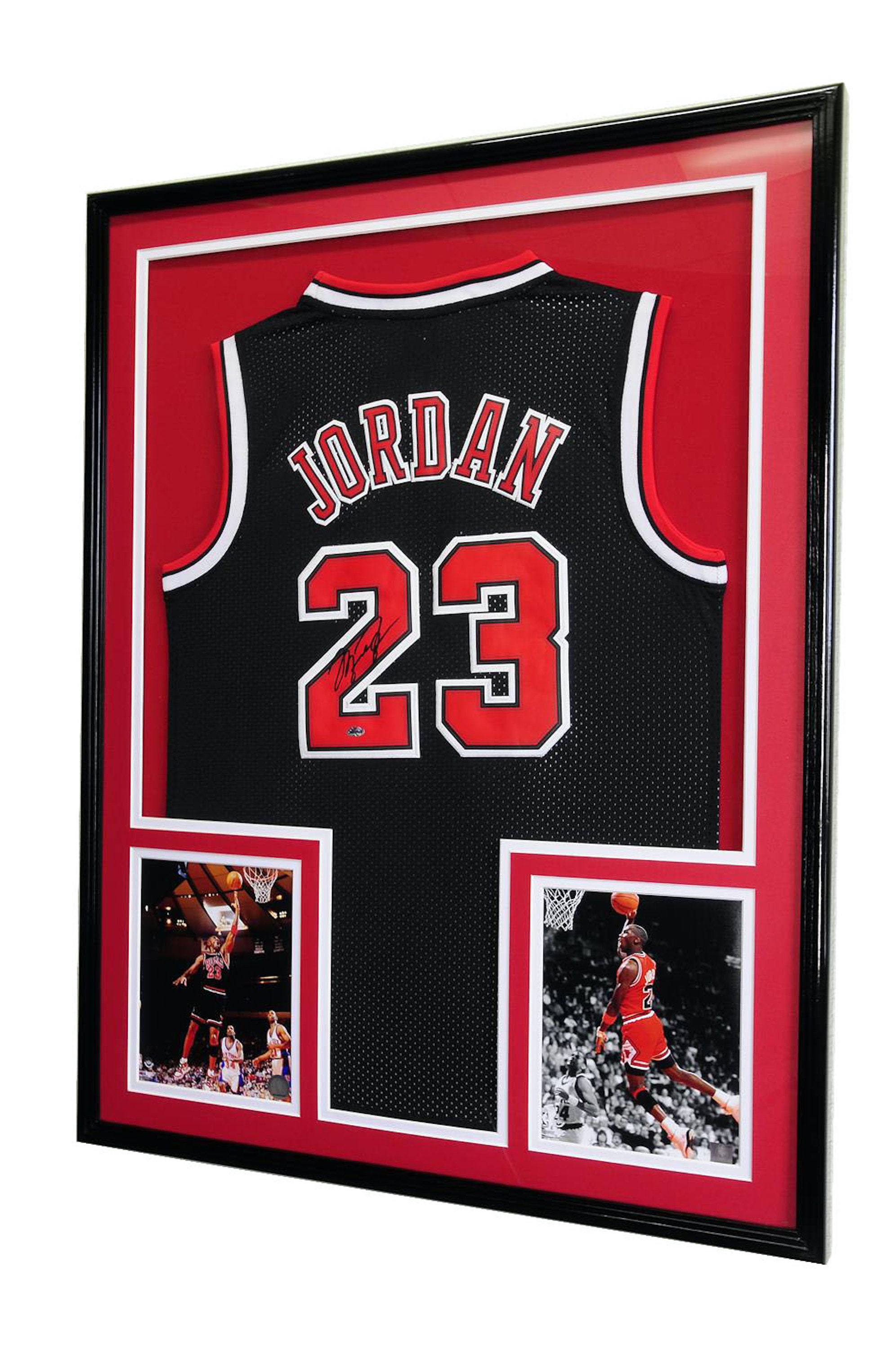 framed basketball jersey