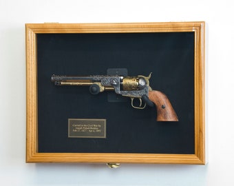 二連式ピストル ボックス アンティーク ヴィンテージ 箱 d60 二連式